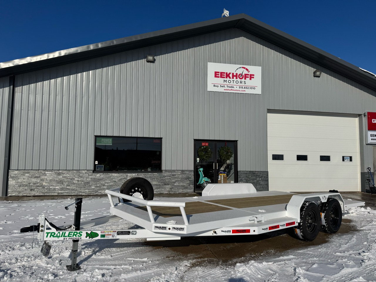 2025 Premier Trailer 20' Tilt Deck with 3,500 # Axles