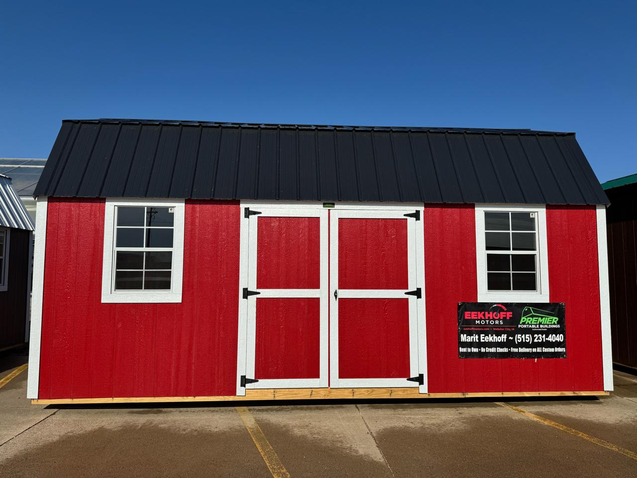 Premier Portable Buildings Side Lofted Barn  2025