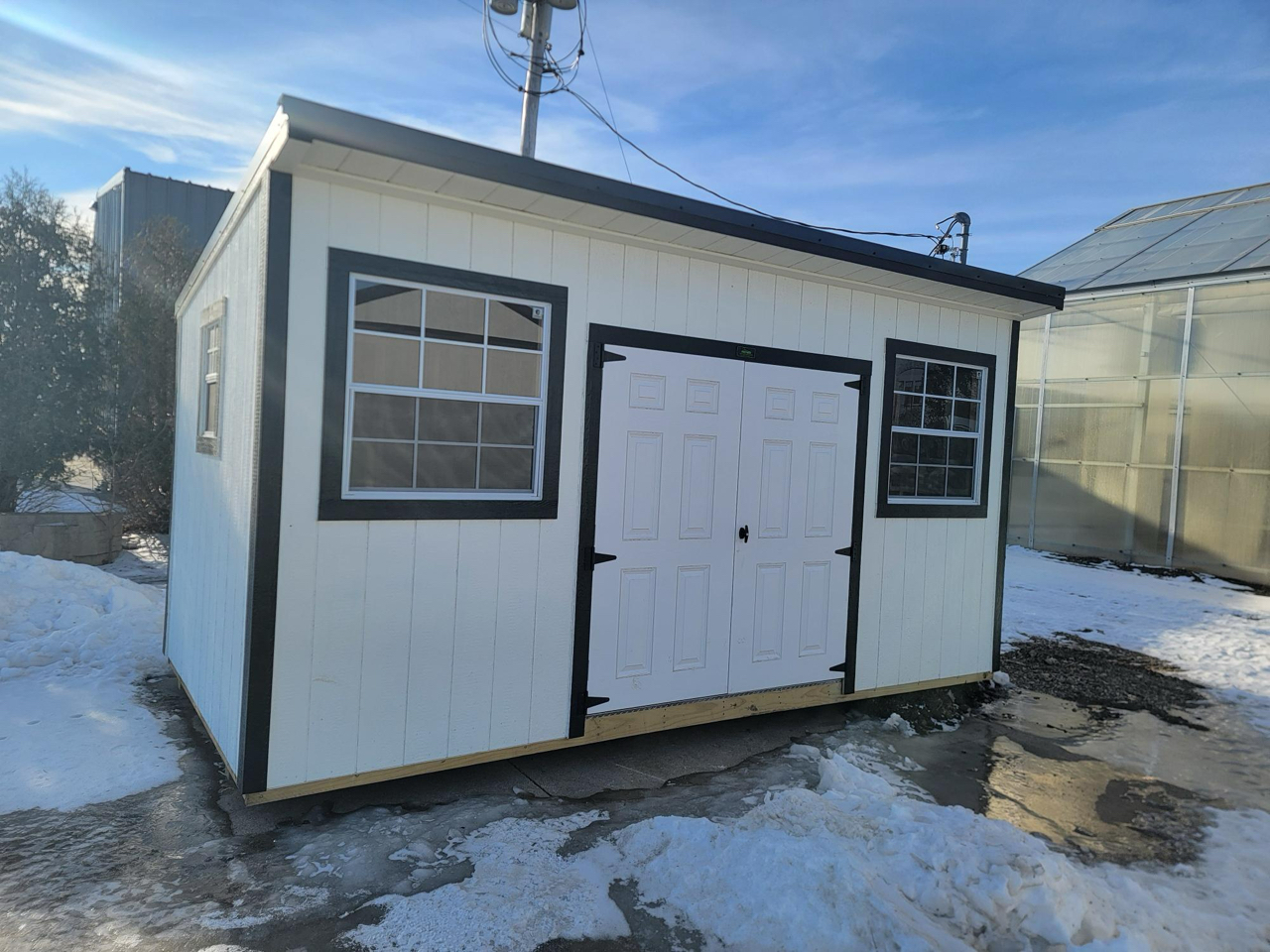 2025 Premier Portable Buildings Cottage Shed 