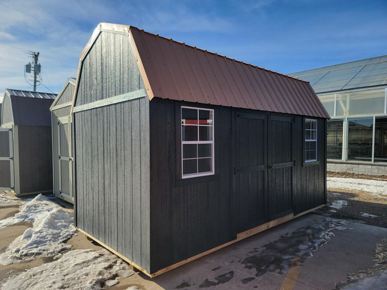 Premier Portable Buildings Side Lofted Barn  2025