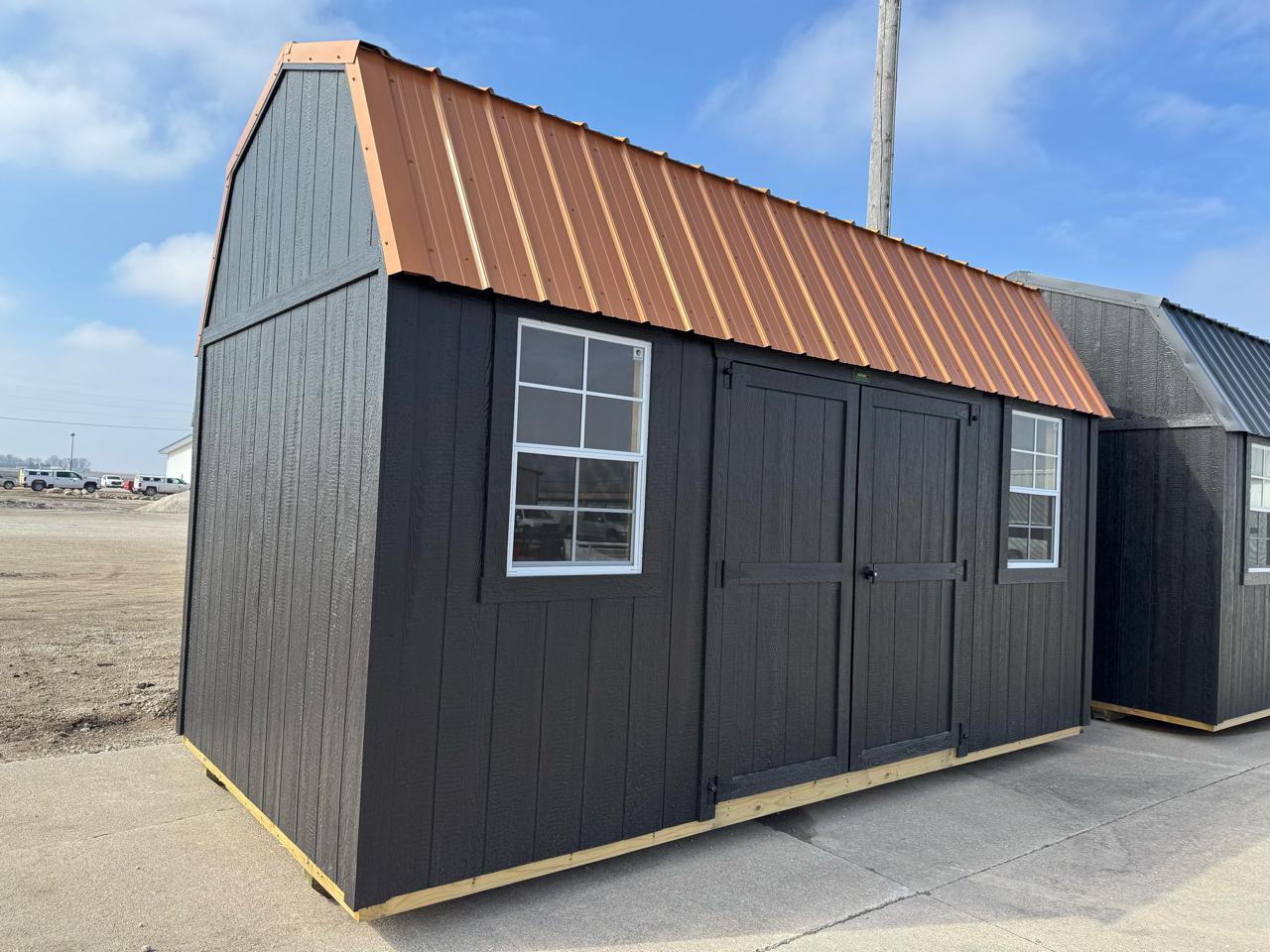 2025 Premier Portable Buildings Side Lofted Barn 