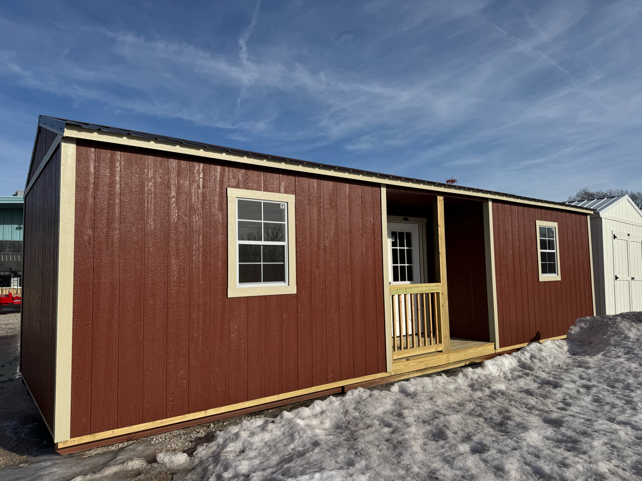 2025 Premier Portable Buildings Center Cabin 