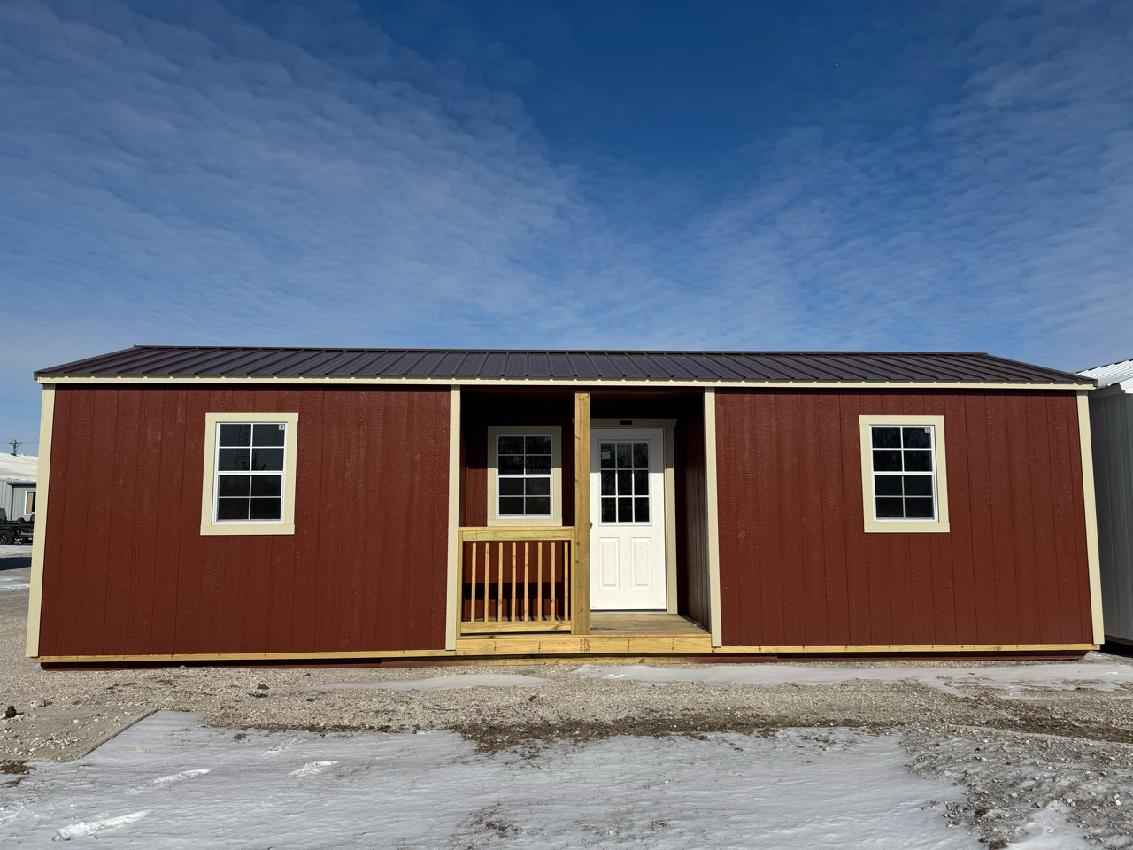 2025 Premier Portable Buildings Center Cabin 
