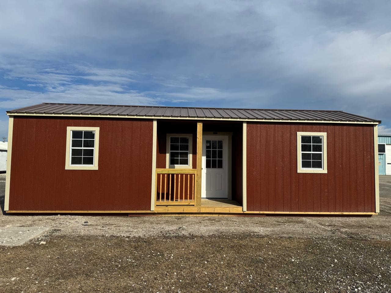 2025 Premier Portable Buildings Center Cabin 