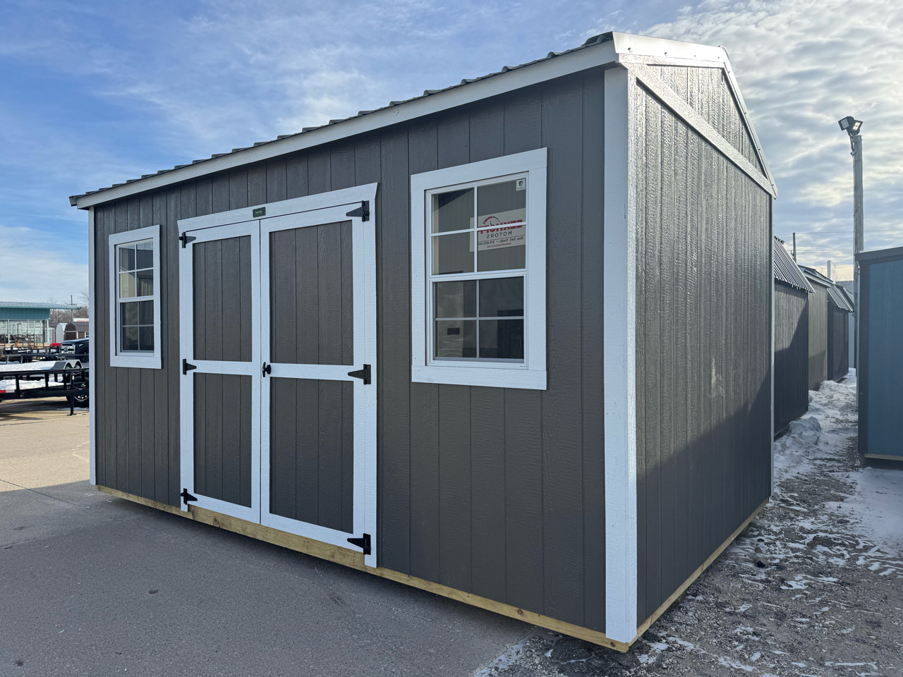 Premier Portable Buildings Side Utility  2025