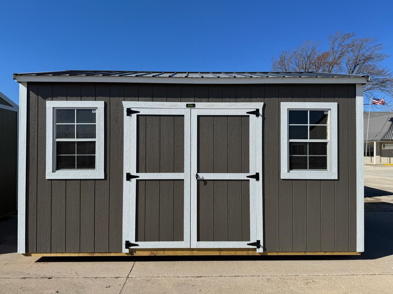 2025 Premier Portable Buildings Side Utility 