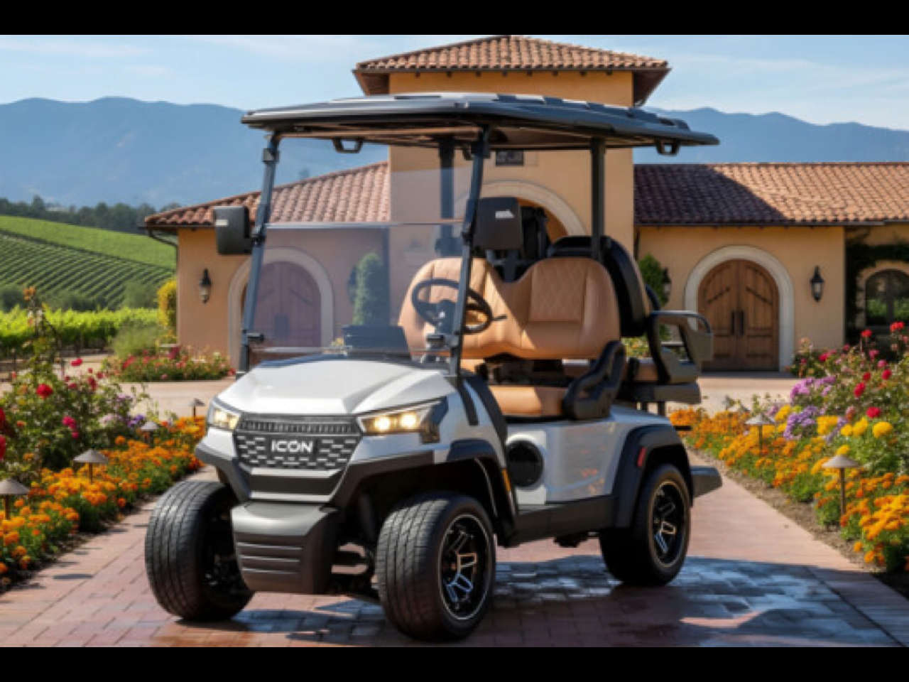 2026 Icon i40 X 51V Lithium Four Seater Golf Cart