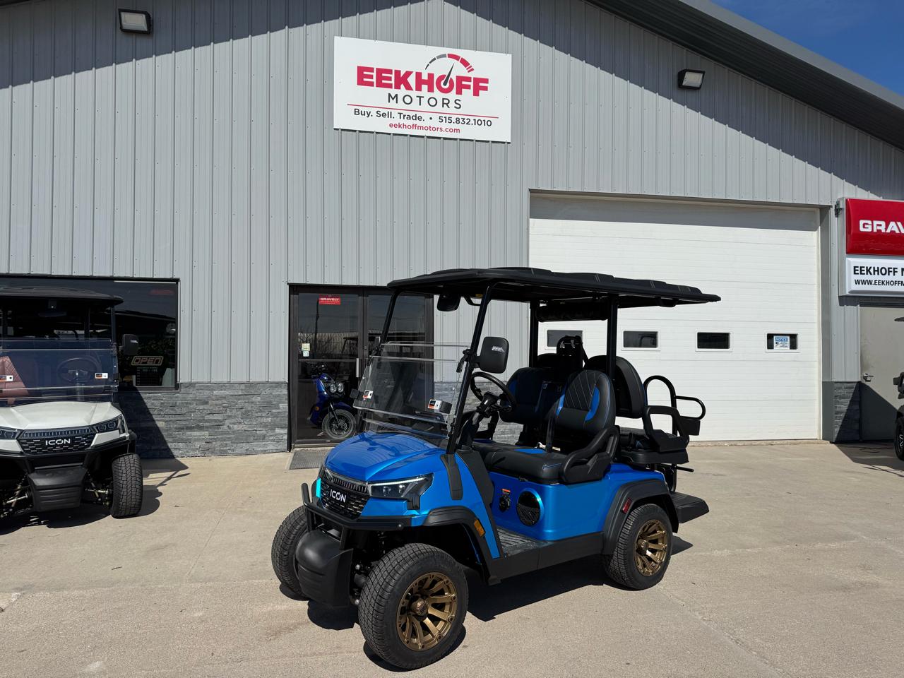 2026 Icon i40 X 51V Lithium Four Seater Golf Cart