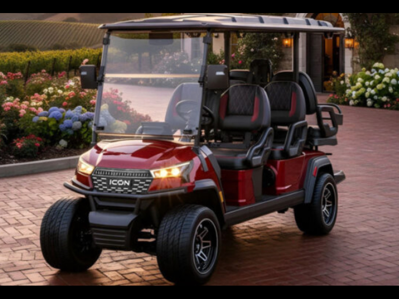 2026 Icon i60L X 51V Lithium Six Seater Golf Cart