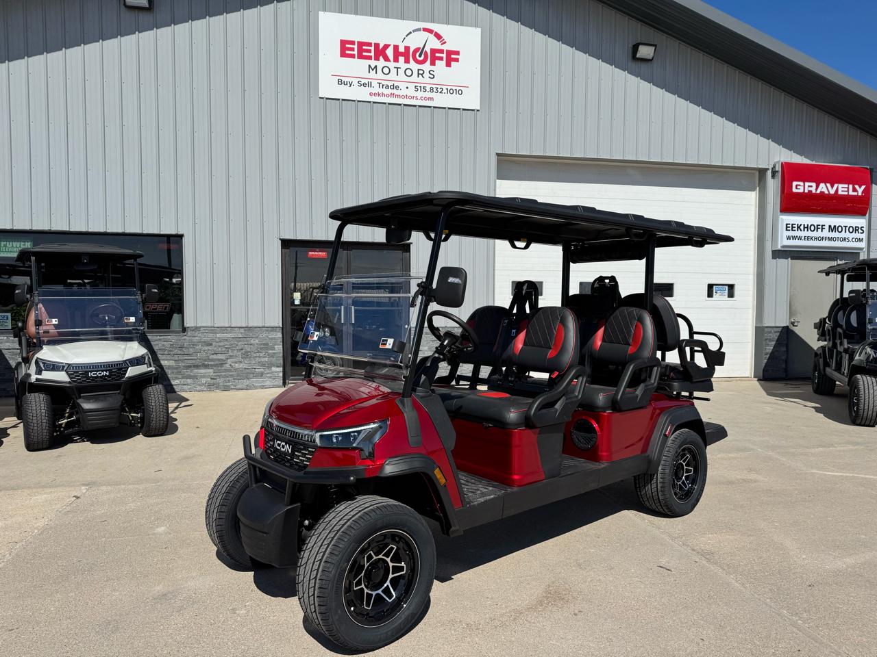 2026 Icon i60L X 51V Lithium Six Seater Golf Cart