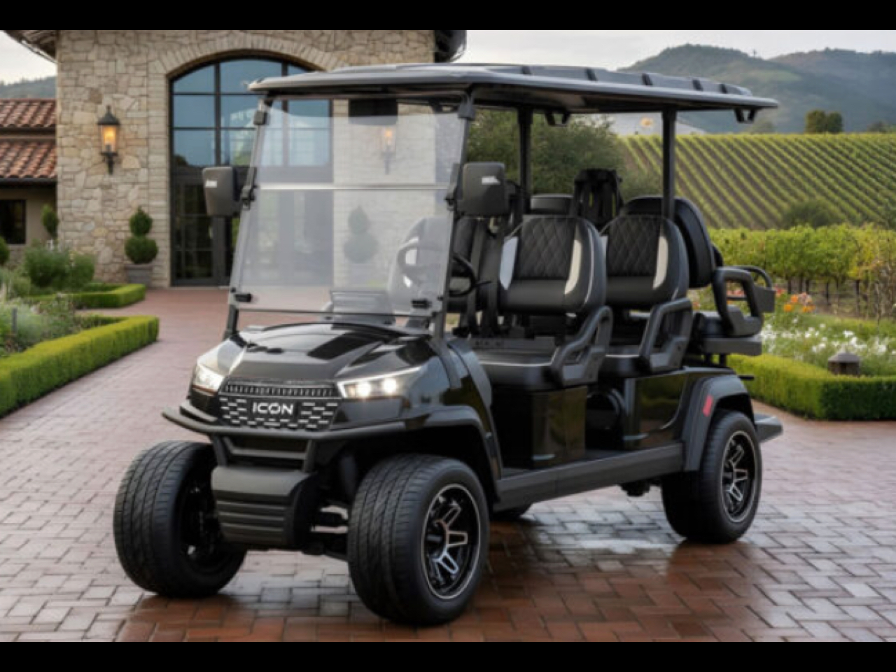 2026 Icon i60L X 51V Lithium Four Seater Golf Cart
