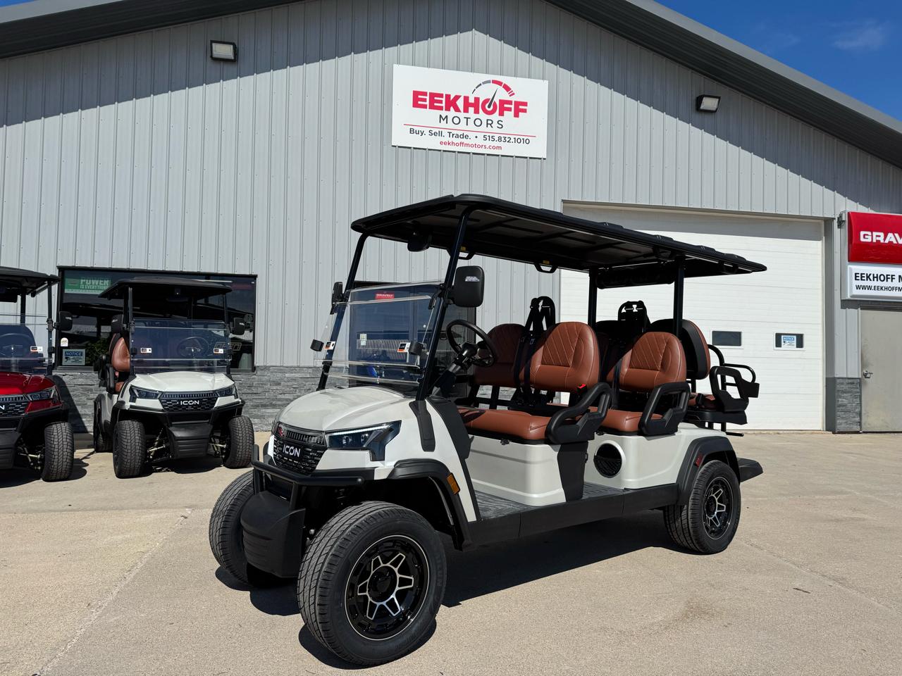 2026 Icon i60L X 51V Lithium Six Seater Golf Cart