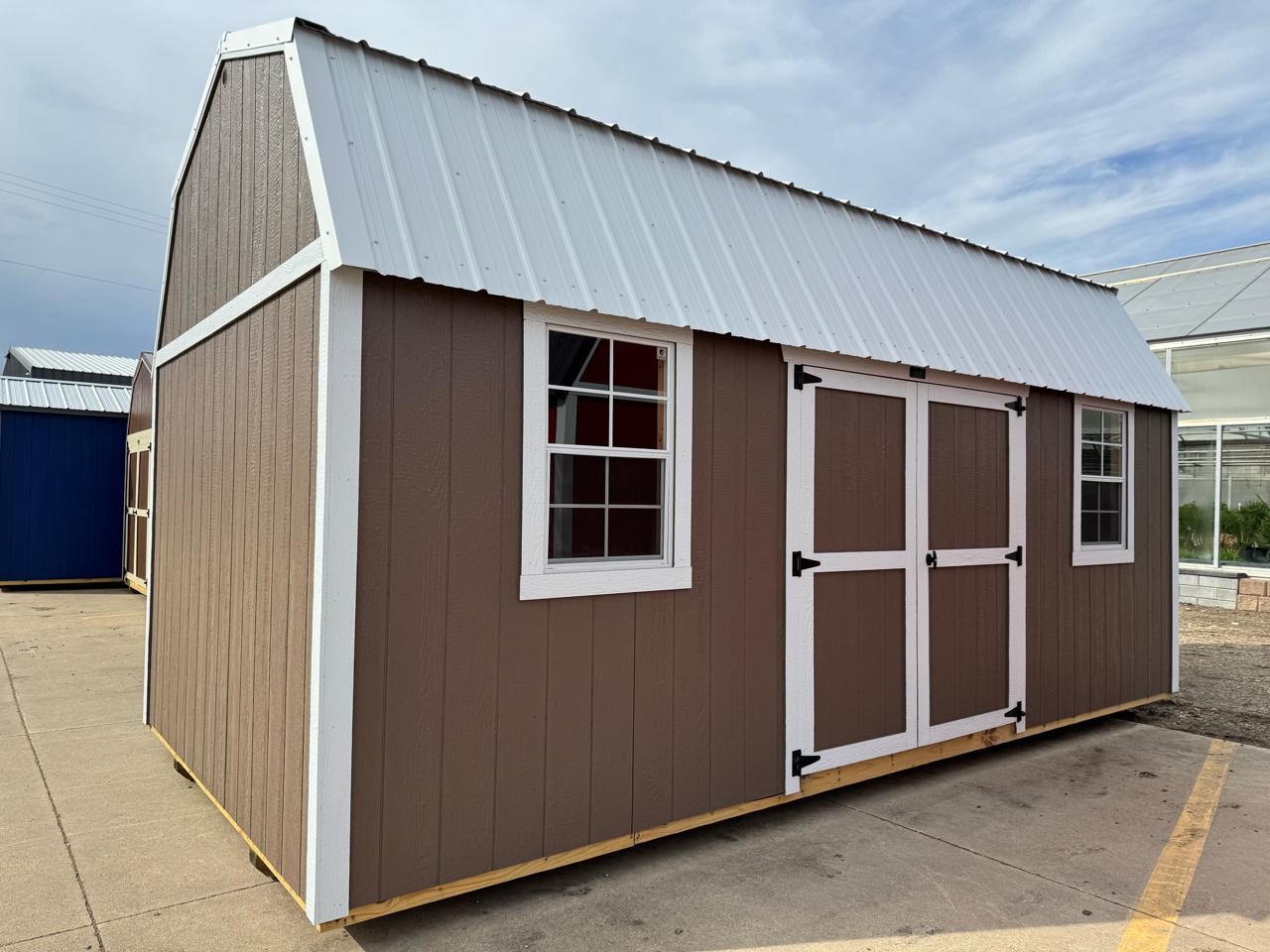 2025 Premier Portable Buildings Side Lofted Barn 