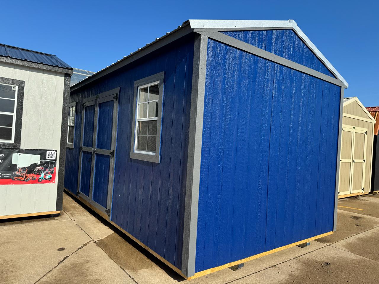 2025 Premier Portable Buildings Side Utility 