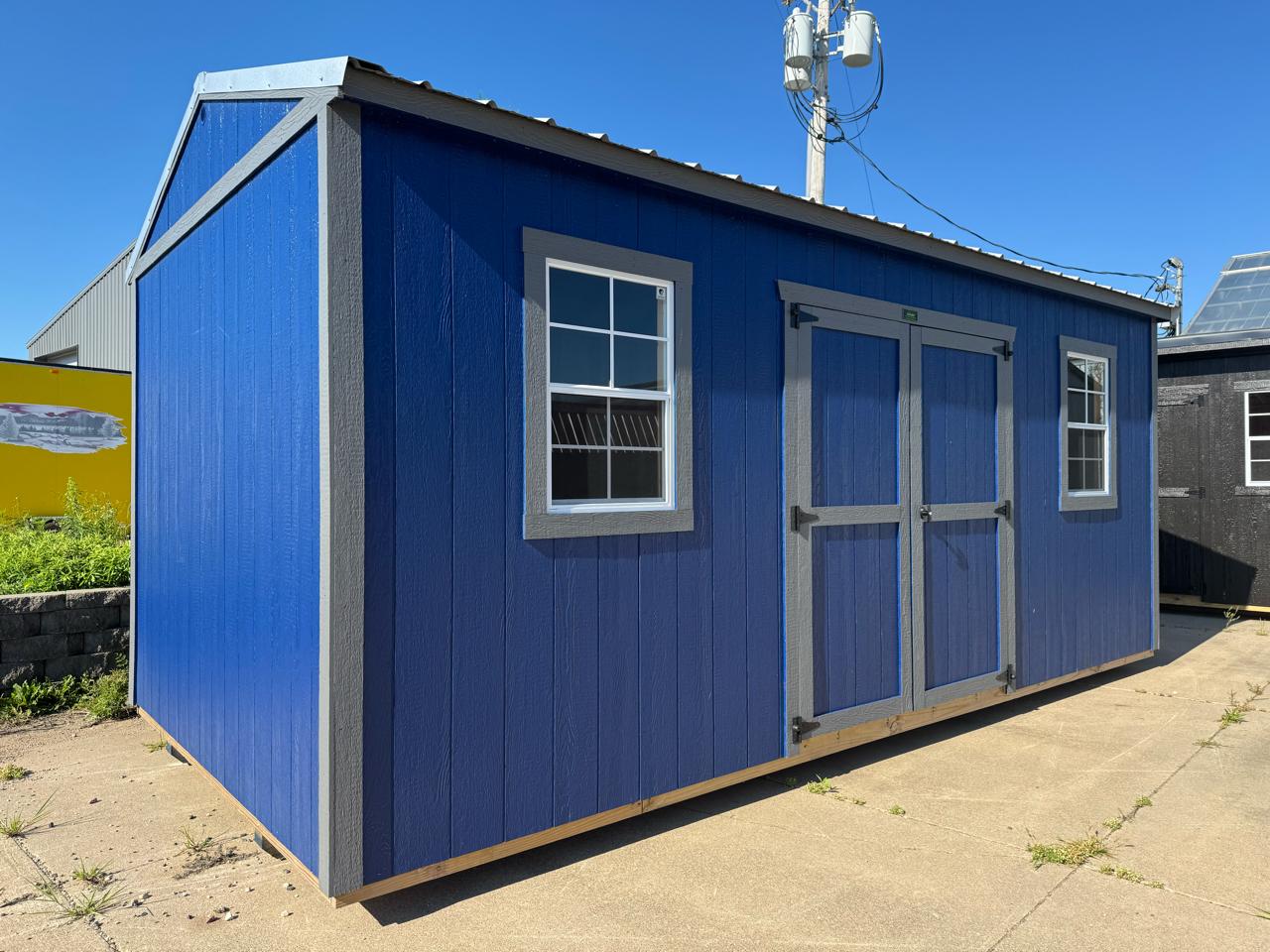 2025 Premier Portable Buildings Side Utility 