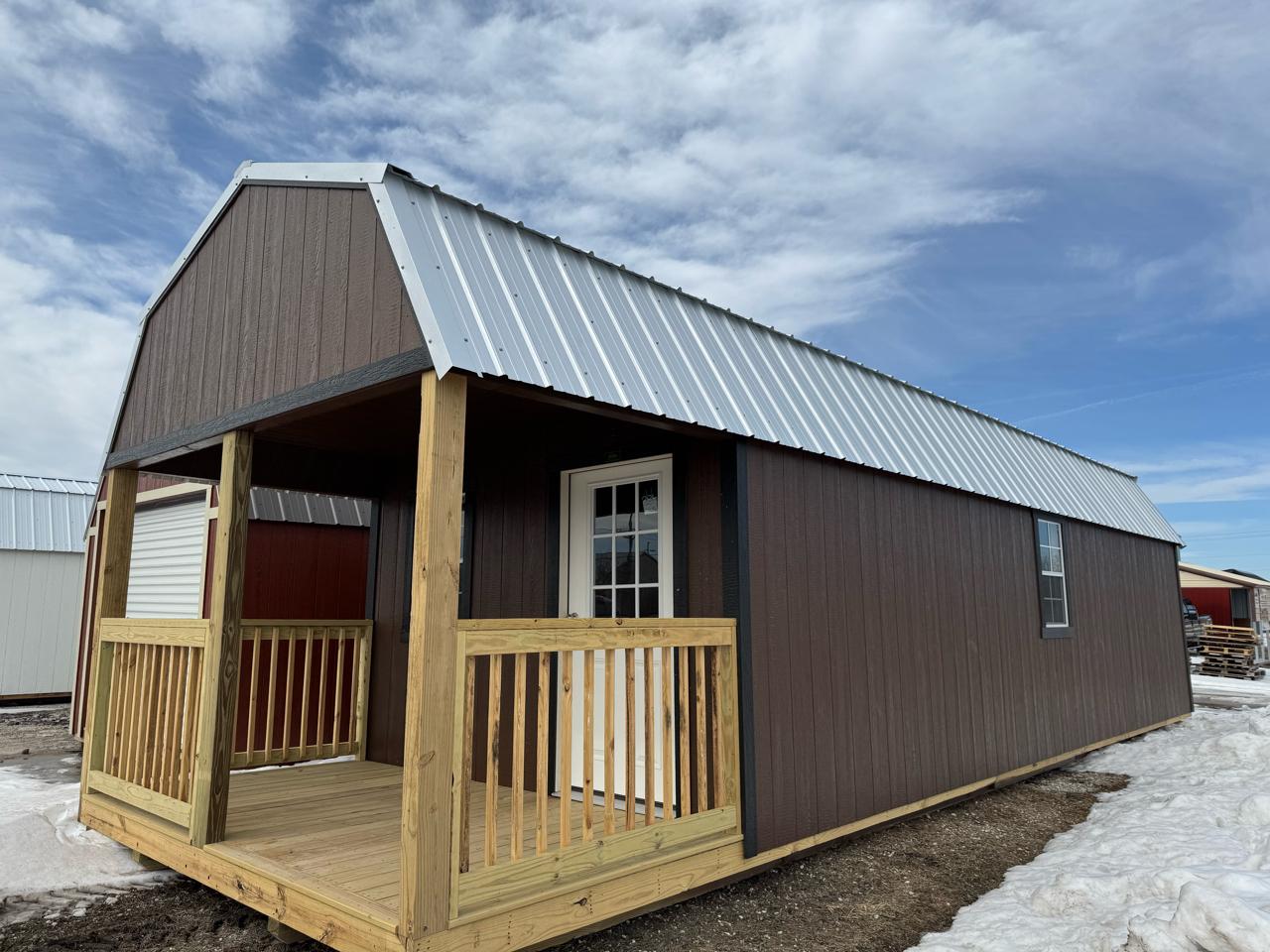 Premier Portable Buildings Lofted Barn Cabin  2025