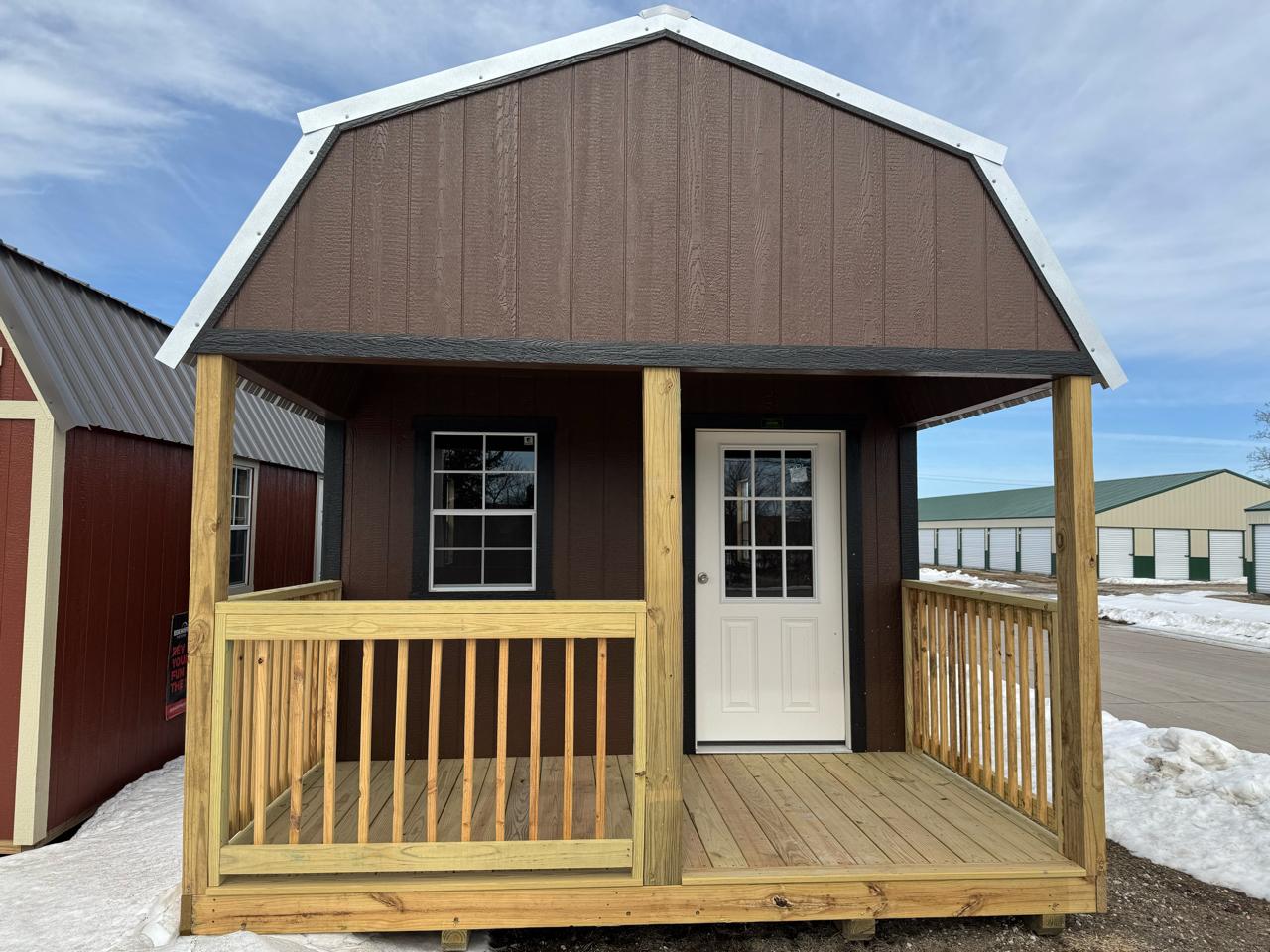 Premier Portable Buildings Lofted Barn Cabin  2025