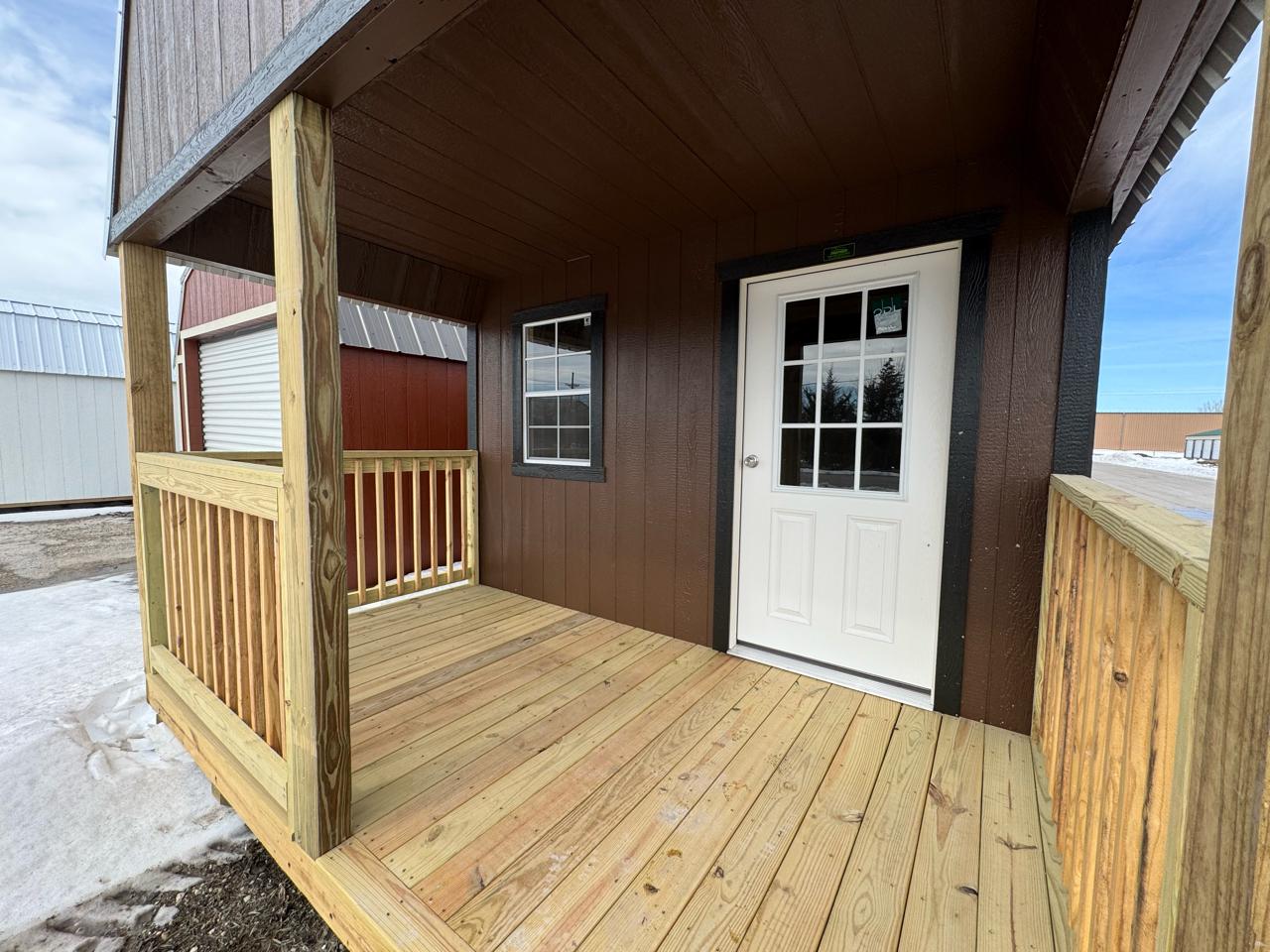 Premier Portable Buildings Lofted Barn Cabin  2025