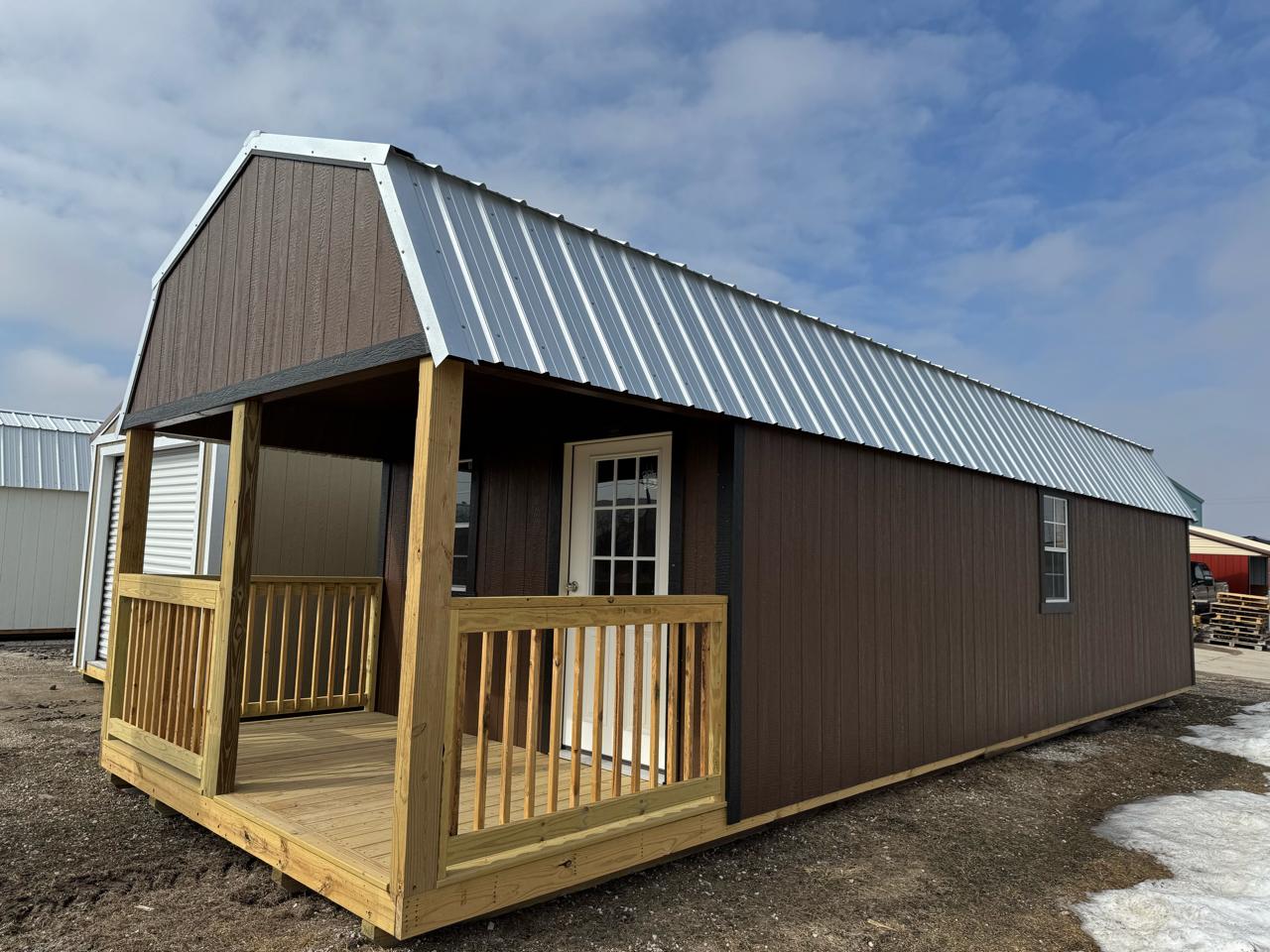 Premier Portable Buildings Lofted Barn Cabin  2025