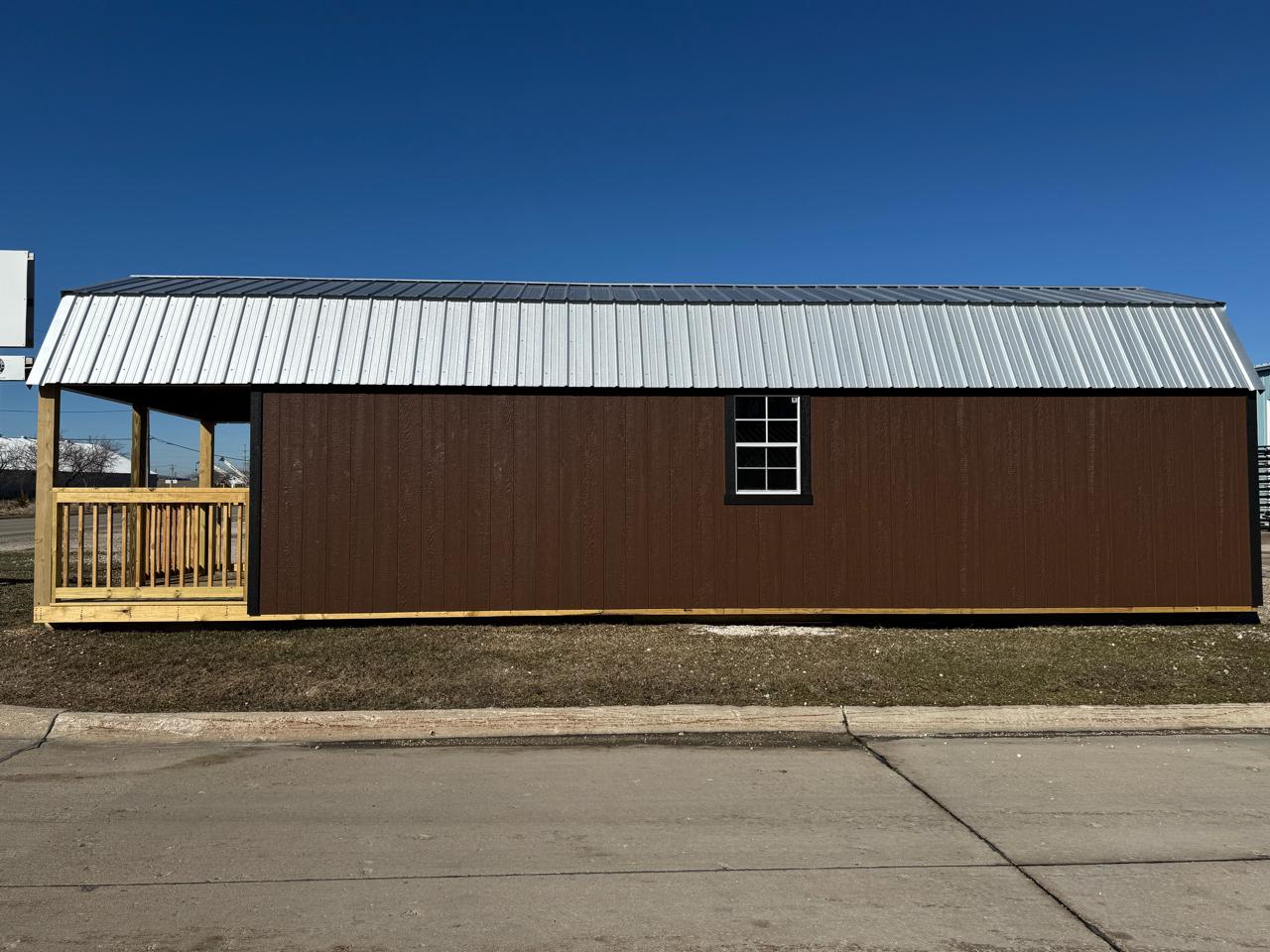 Premier Portable Buildings Lofted Barn Cabin  2025