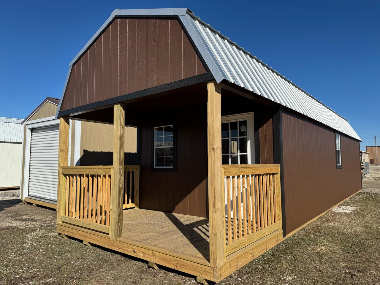 Premier Portable Buildings Lofted Barn Cabin  2025