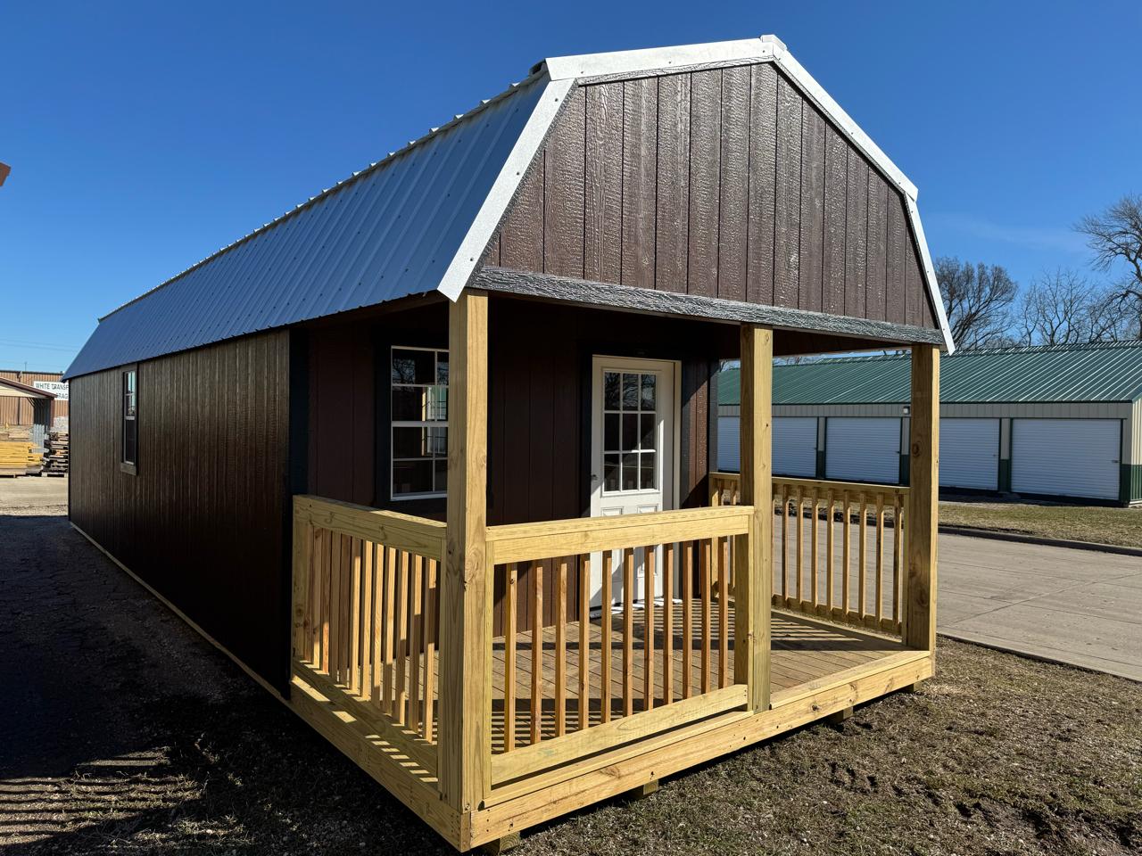 Premier Portable Buildings Lofted Barn Cabin  2025