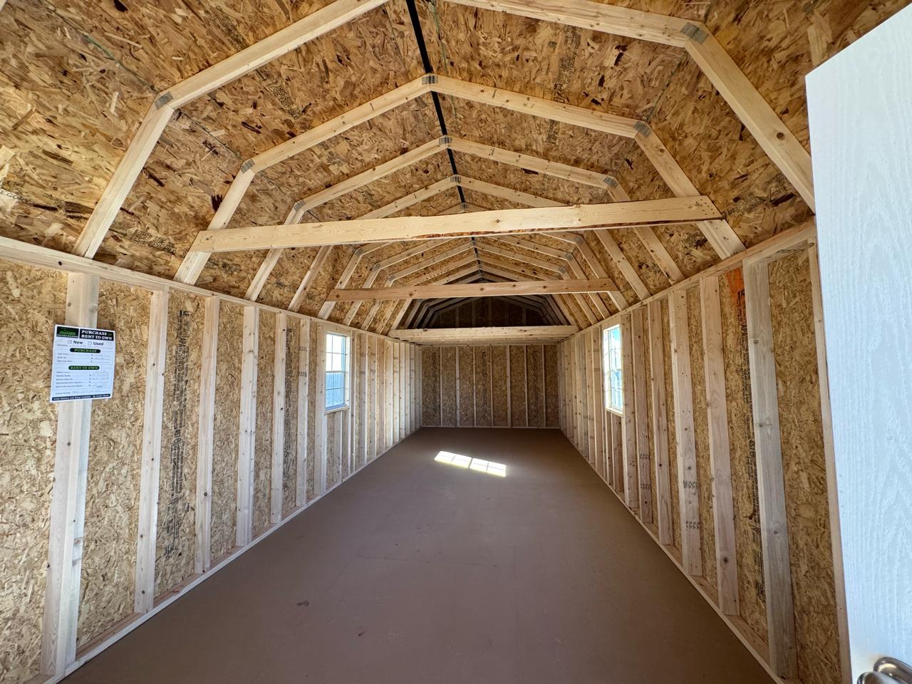 Premier Portable Buildings Lofted Barn Cabin  2025