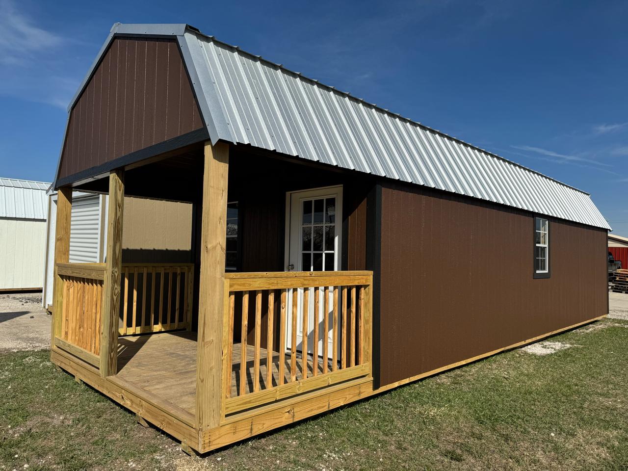 Premier Portable Buildings Lofted Barn Cabin  2025
