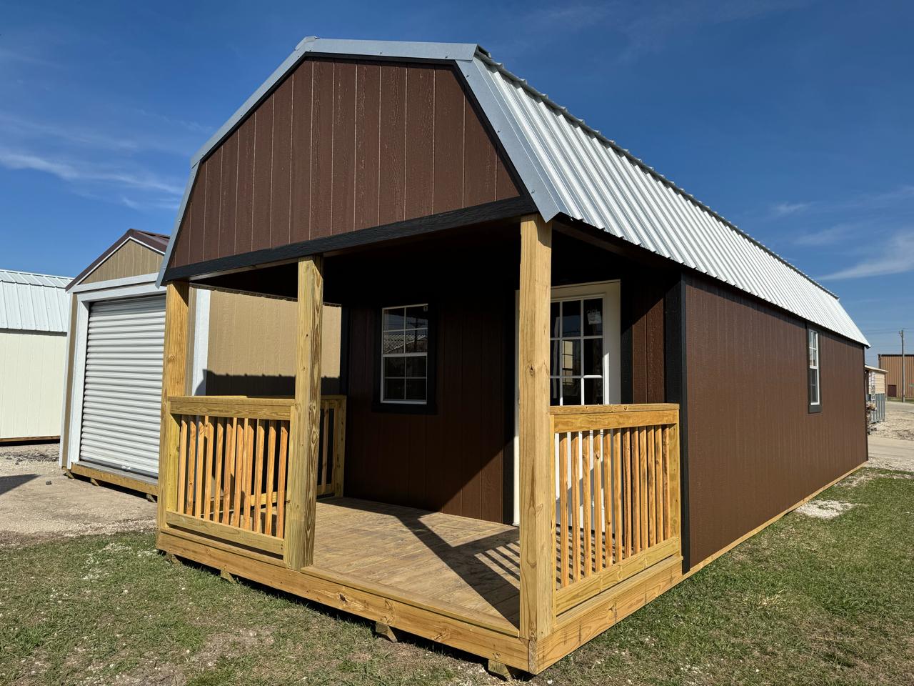 Premier Portable Buildings Lofted Barn Cabin  2025
