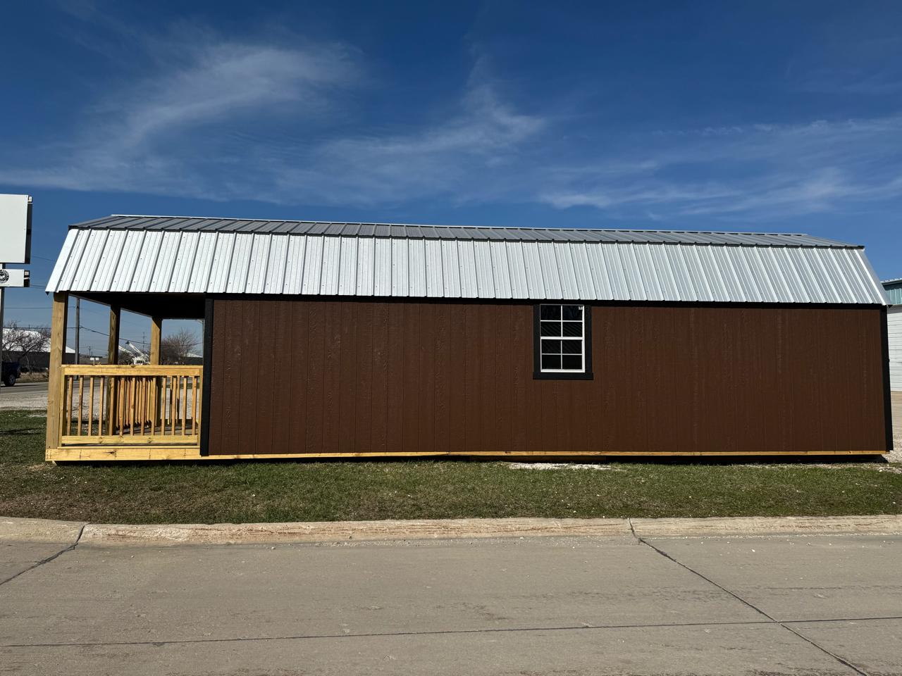 Premier Portable Buildings Lofted Barn Cabin  2025
