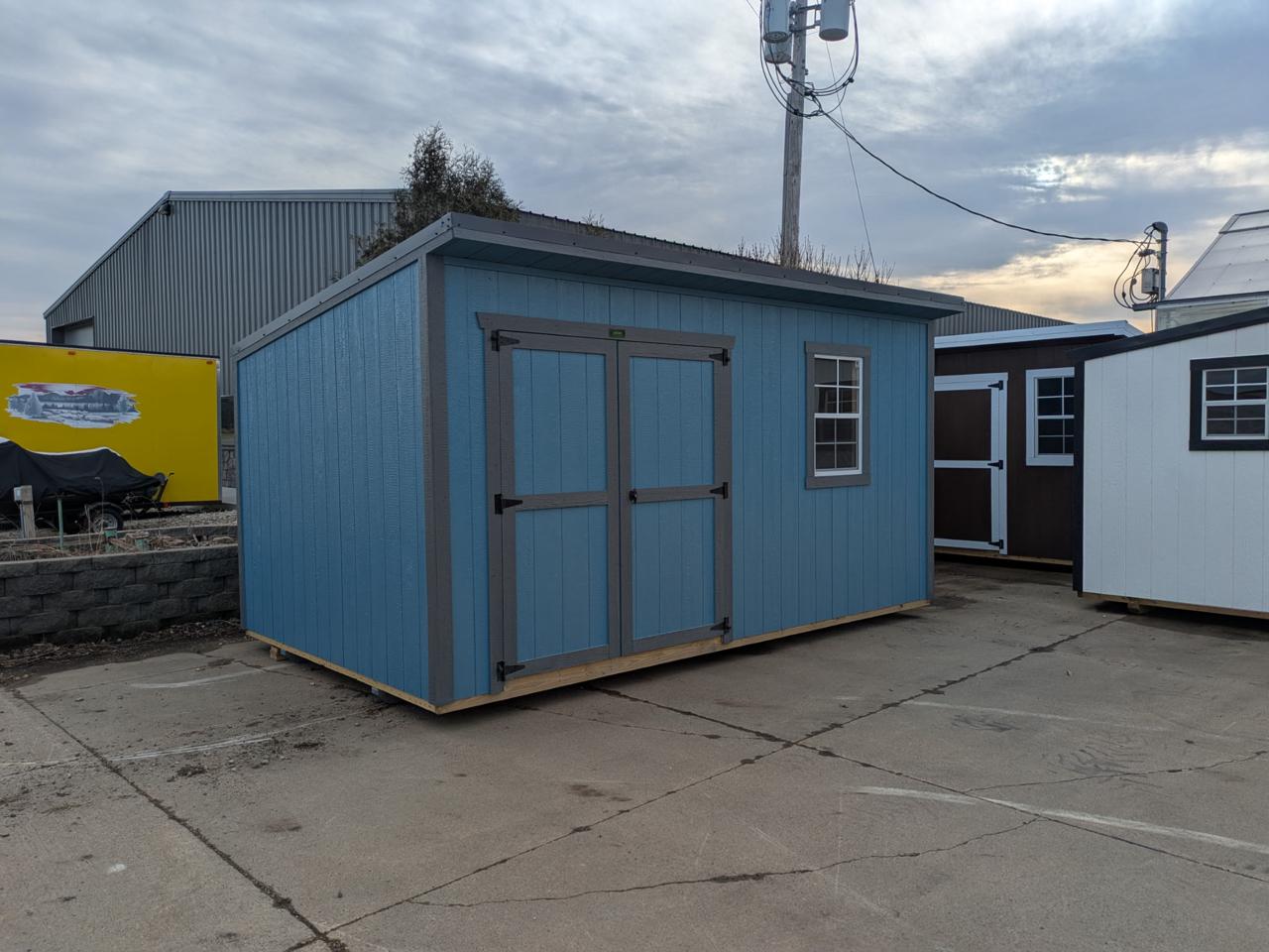 2025 Premier Portable Buildings Cottage Shed 