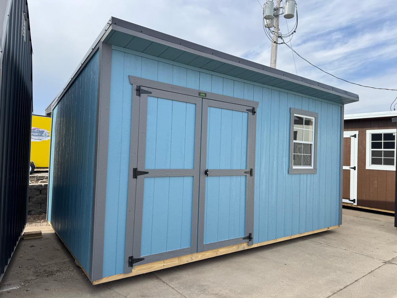 2025 Premier Portable Buildings Cottage Shed 