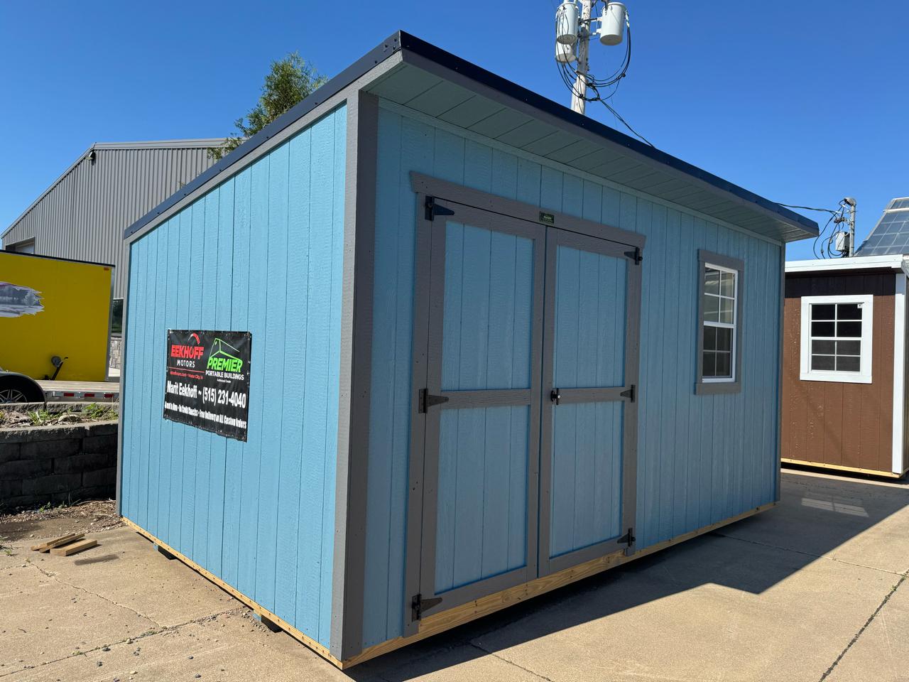 2025 Premier Portable Buildings Cottage Shed 