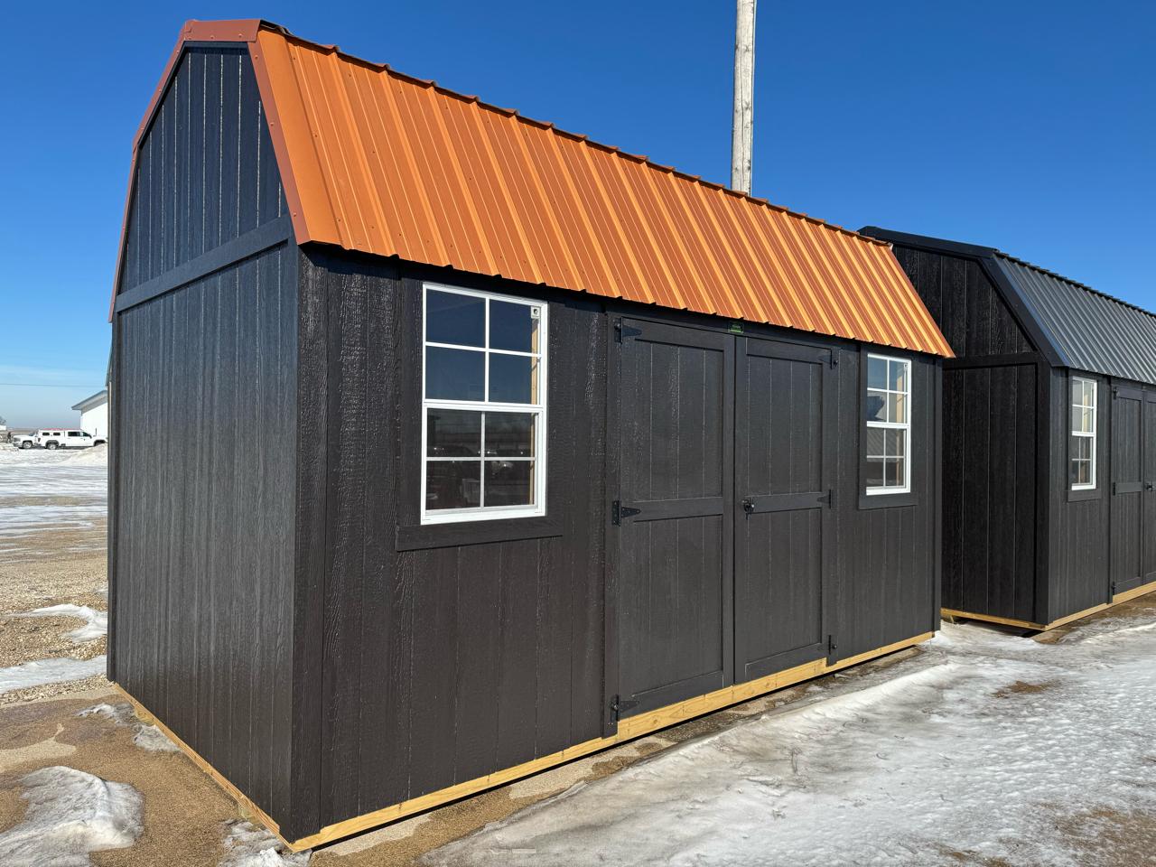 2025 Premier Portable Buildings Side Lofted Barn 