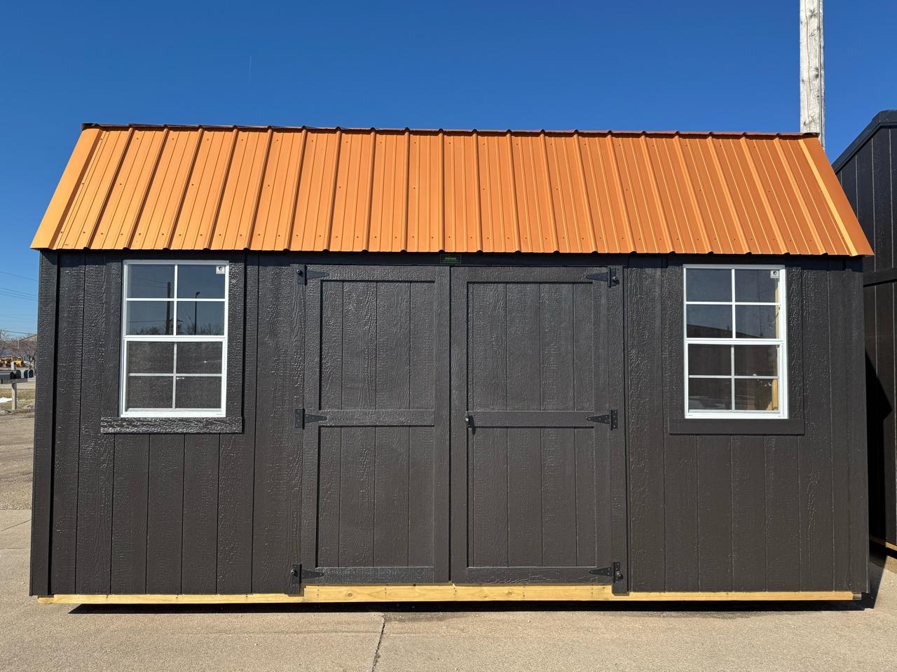 2025 Premier Portable Buildings Side Lofted Barn 