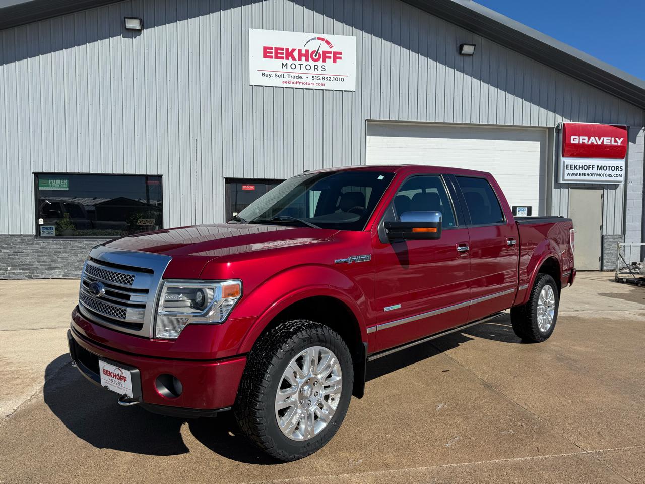 2013 Ford F-150 4WD SuperCrew 145" Platinum