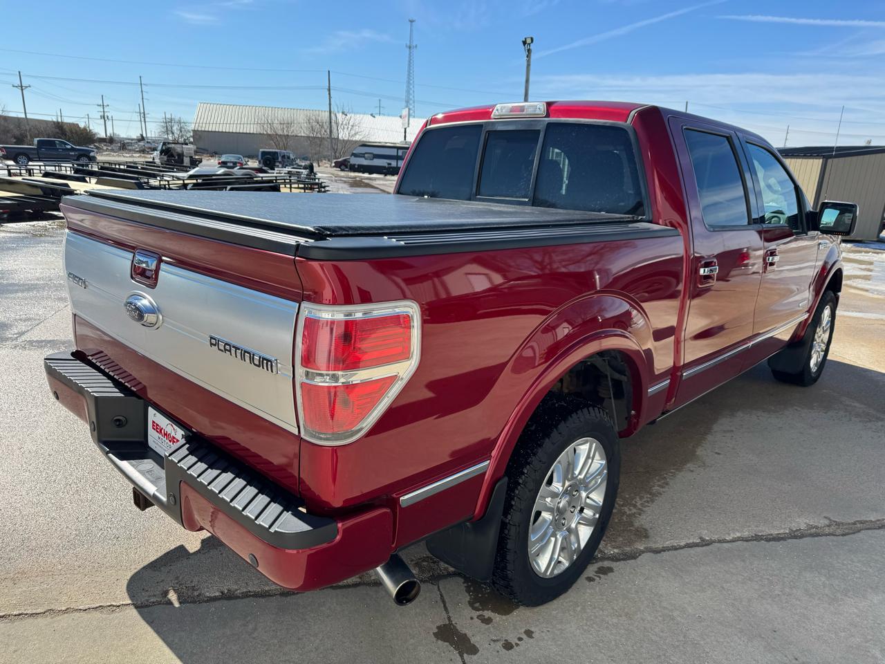 Ford F-150 4WD SuperCrew 145" Platinum 2013