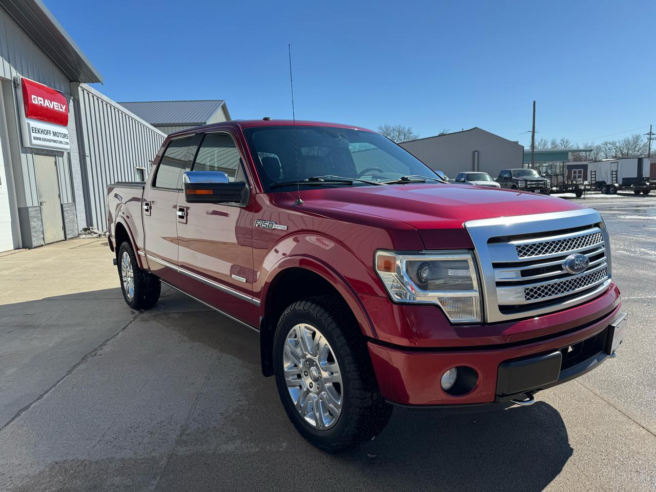 Ford F-150 4WD SuperCrew 145" Platinum 2013