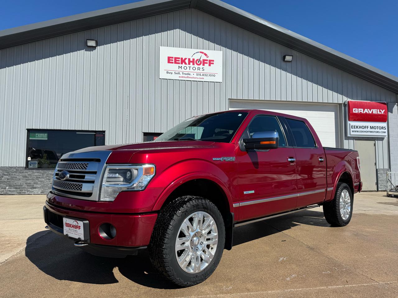 Ford F-150 4WD SuperCrew 145" Platinum 2013