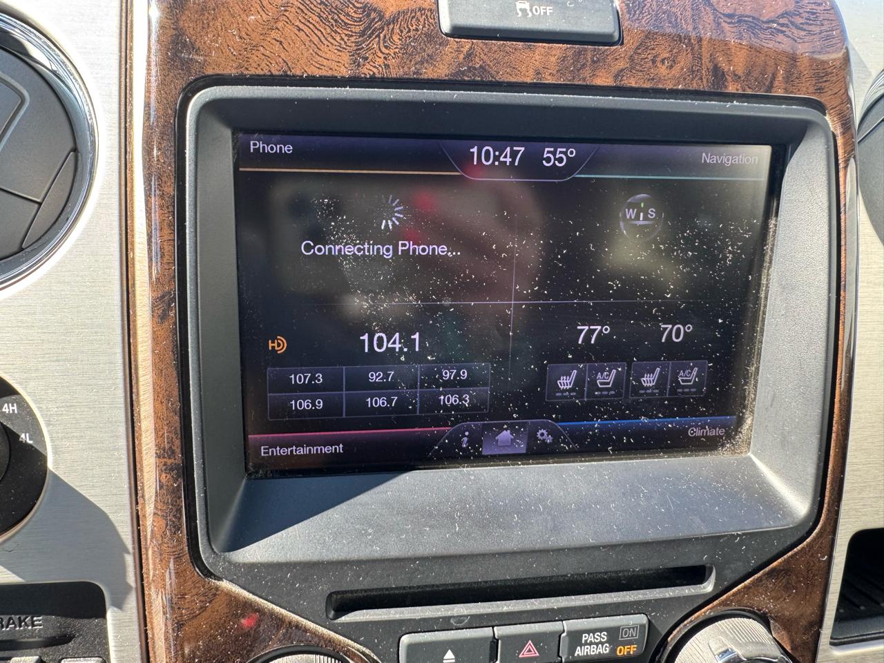 Ford F-150 4WD SuperCrew 145" Platinum 2013