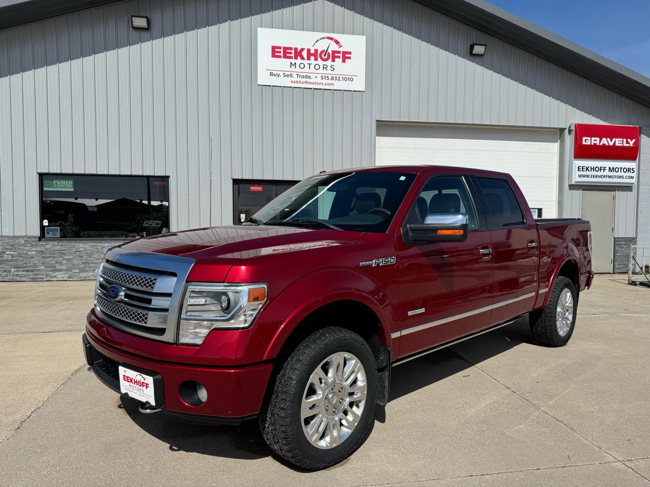 Ford F-150 4WD SuperCrew 145" Platinum 2013