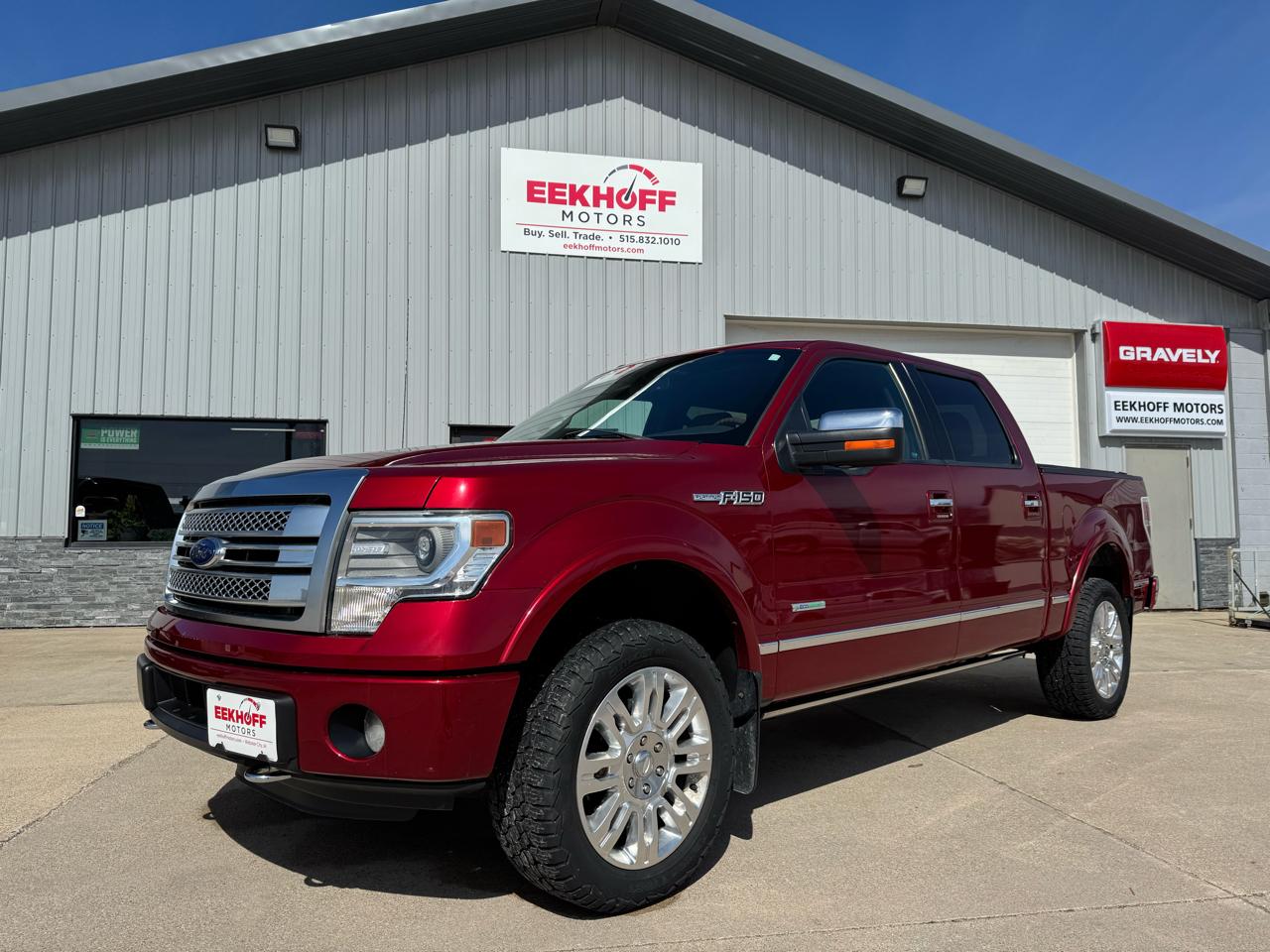 Ford F-150 4WD SuperCrew 145" Platinum 2013