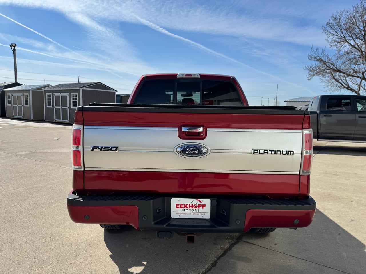 Ford F-150 4WD SuperCrew 145" Platinum 2013