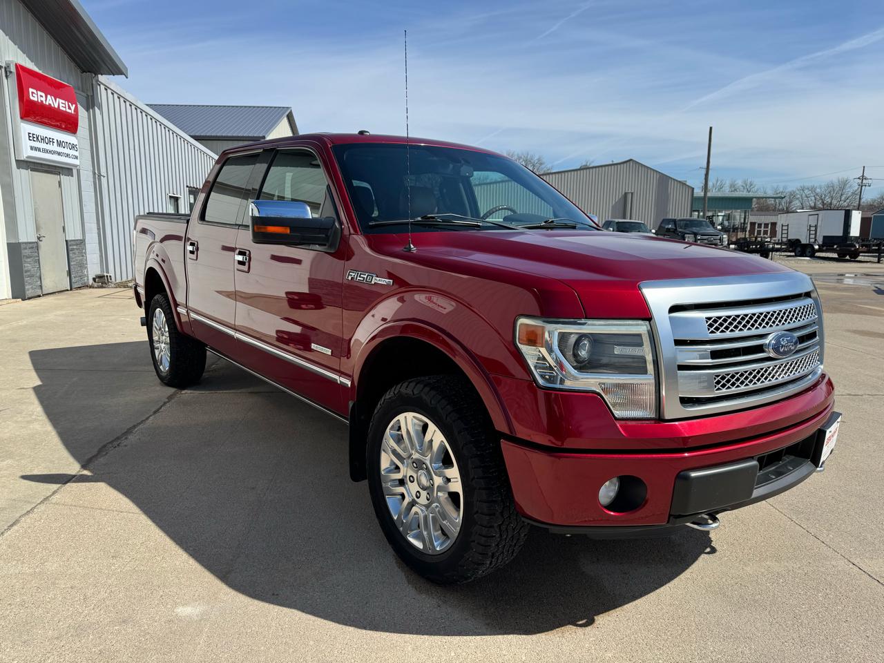 Ford F-150 4WD SuperCrew 145" Platinum 2013