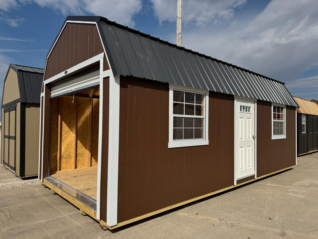 2026 Premier Portable Buildings Lofted Garage 