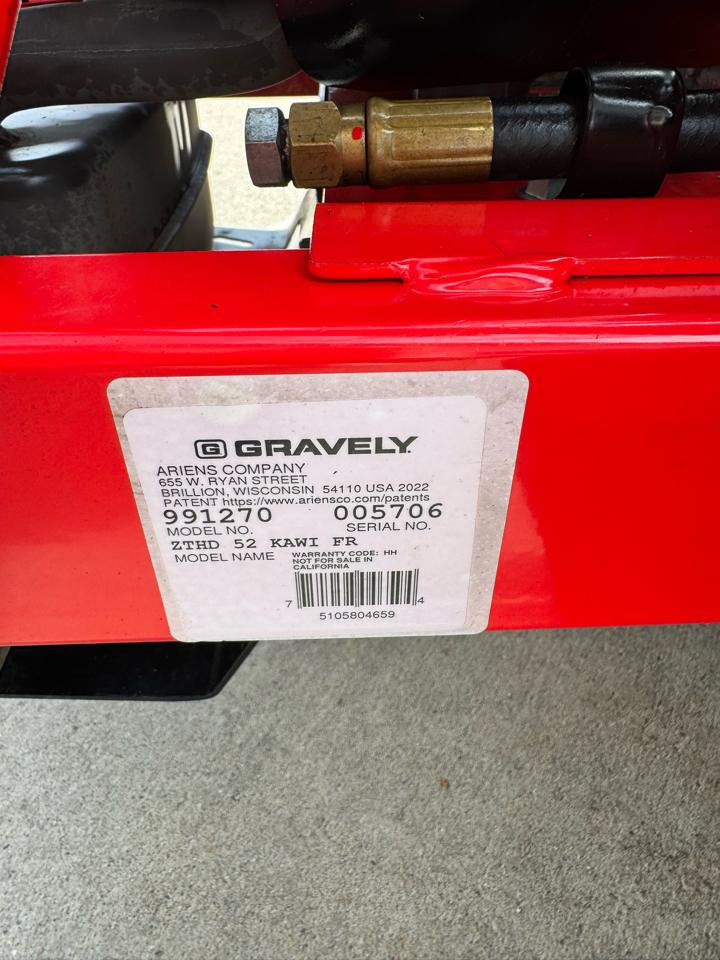 Gravely ZT HD  2022