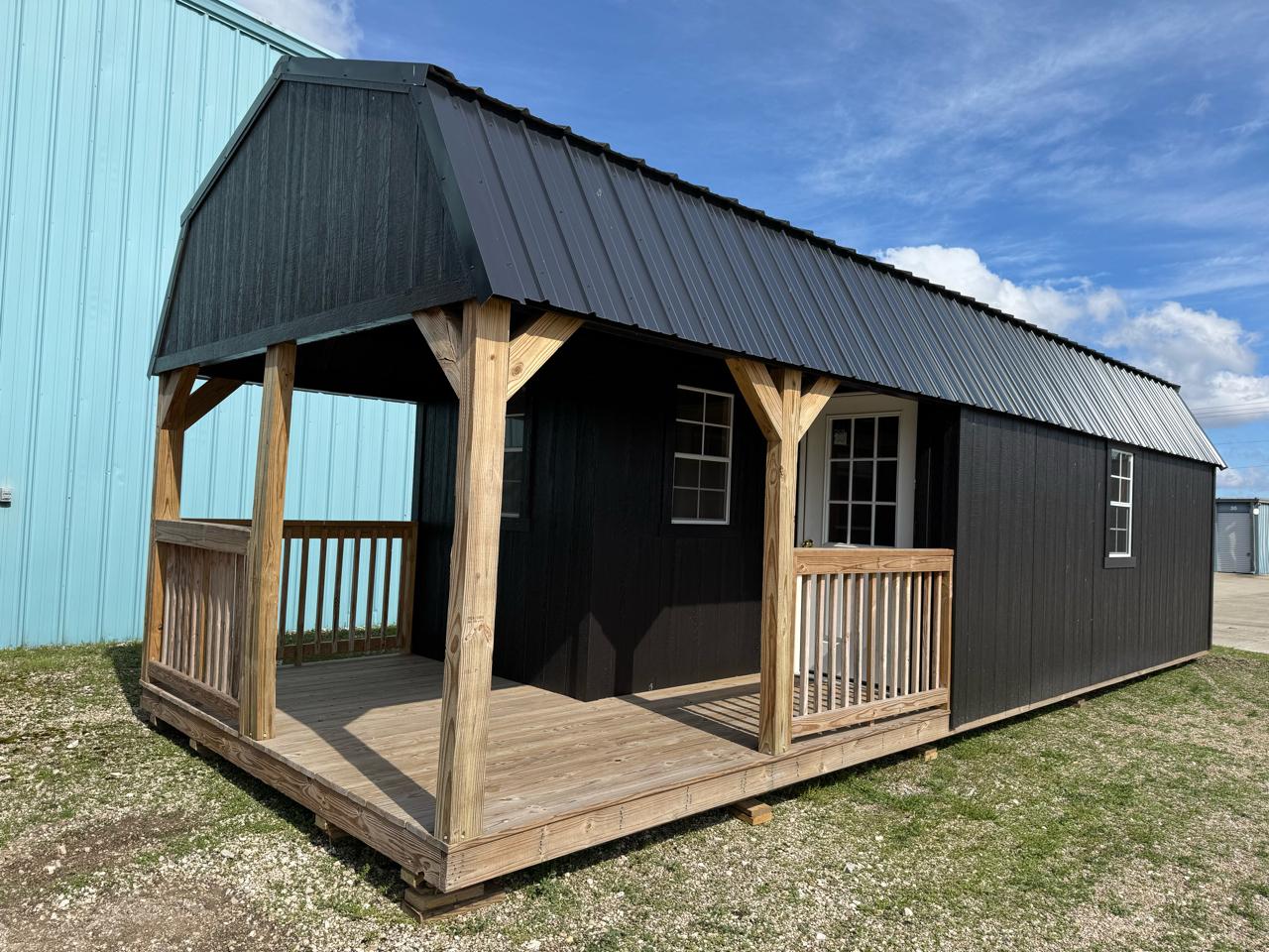 2025 Premier Portable Buildings Premier Lofted Barn Cabin 