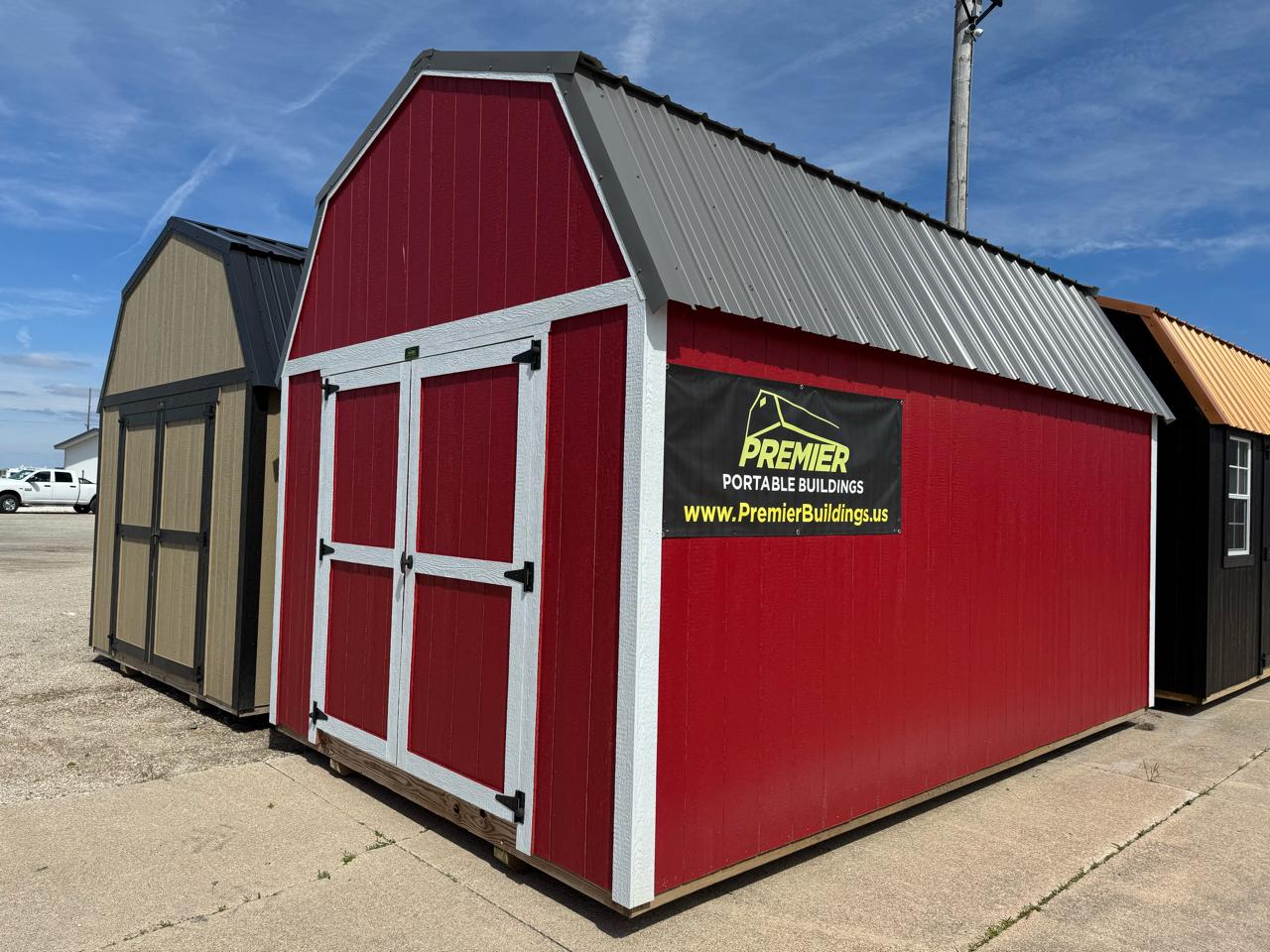 2024 Premier Portable Buildings Lofted Barn 