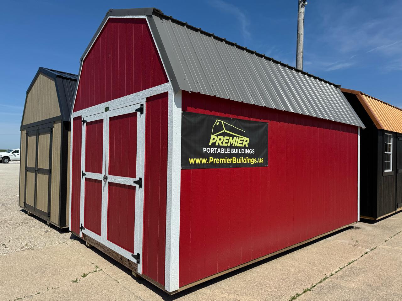 2024 Premier Portable Buildings Lofted Barn 