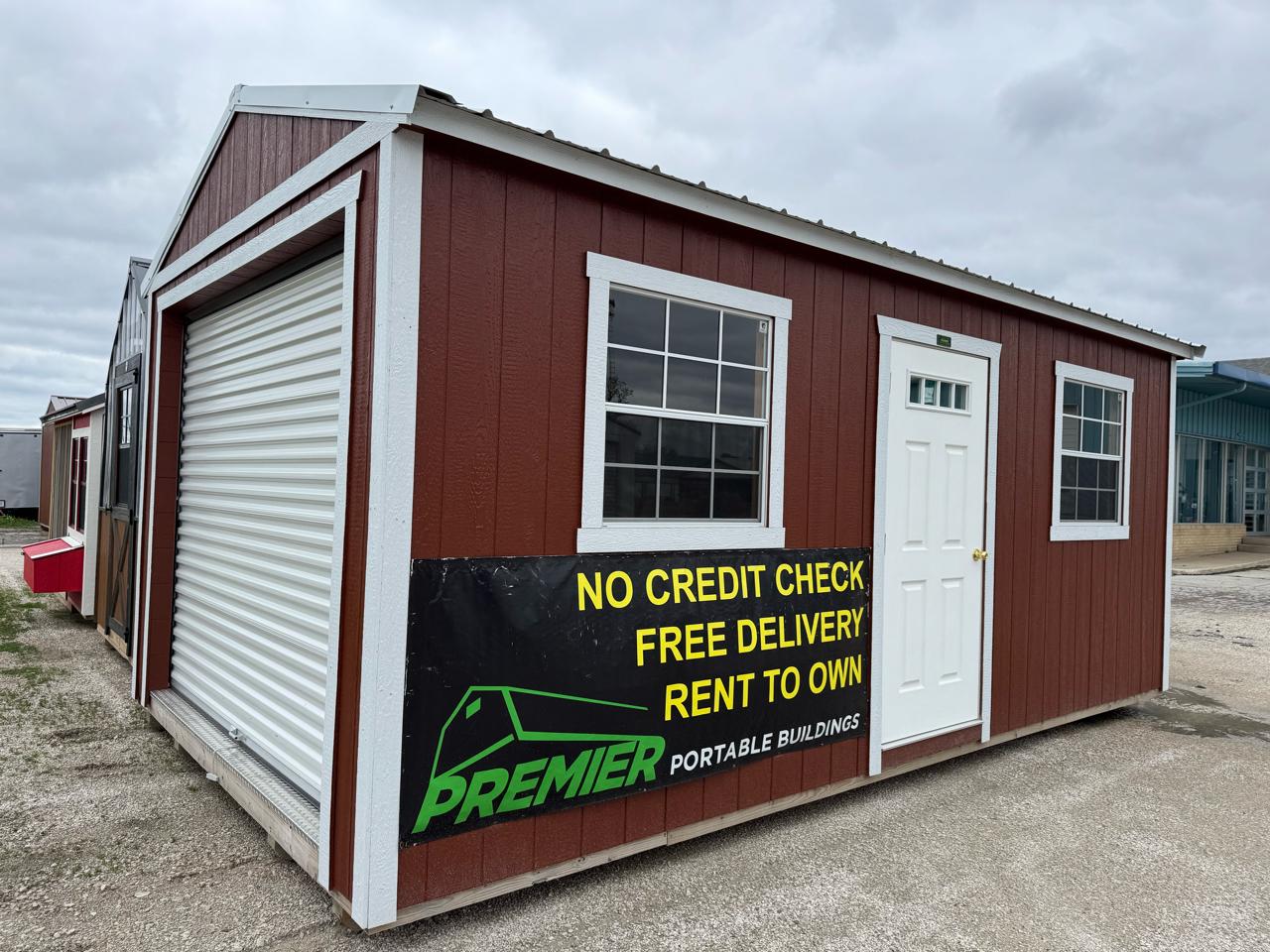 2025 Premier Portable Buildings Garage 